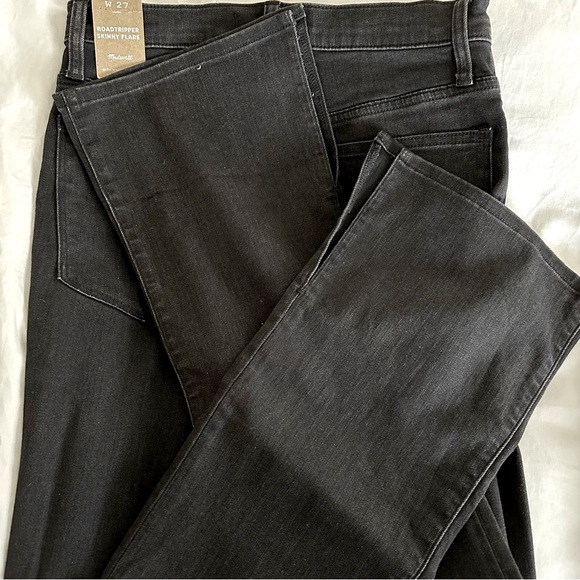 Madewell High Rise Flare Jeans NWT Size 27 - Picture 4 of 9